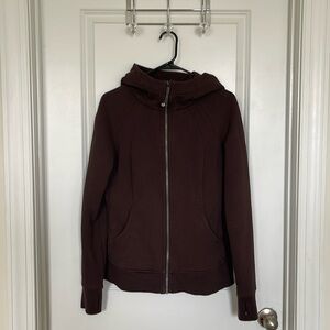 Lululemon Scuba Full Zip Espresso